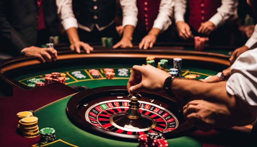 Roulette live dealer