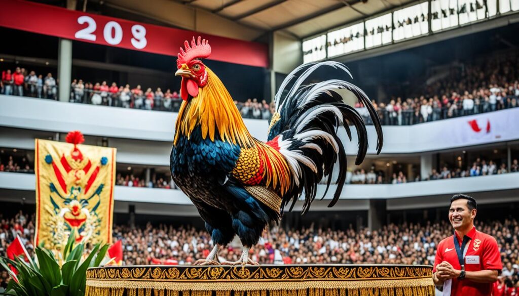 Penghargaan Prestisius Sabung Ayam